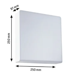 Paulmann 94843 LED Aussenwandleuchte Smart Home Zigbee Azalena Weiss IP44 tunable warm