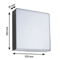 Paulmann 94842 LED Aussenwandleuchte Smart Home Zigbee Azalena IP44 tunable warm