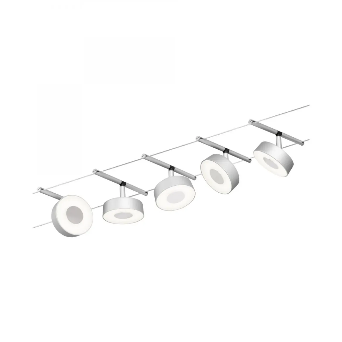 Paulmann 94475 LED Basisset Circle 12V 3000K Chrom matt Chrom