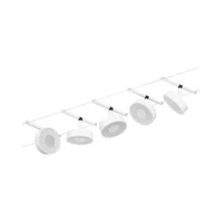Paulmann 94477 LED Basisset Circle 12V 3000K Weiß matt Chrom