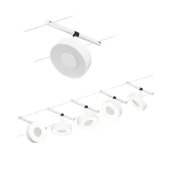 Paulmann 94477 LED Basisset Circle 12V 3000K Weiß matt Chrom