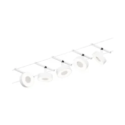 Paulmann 94477 LED Basisset Circle 12V 3000K Weiß matt Chrom