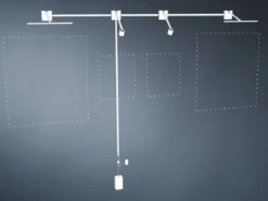 Paulmann 95574 LED Bilderleuchte Adelia Alu gebürstet 2700K Einzelleuchte