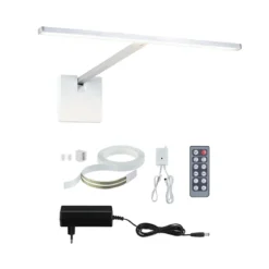 Paulmann 95577 LED Bilderleuchte Xana Alu gebürstet 2700K Komplettset