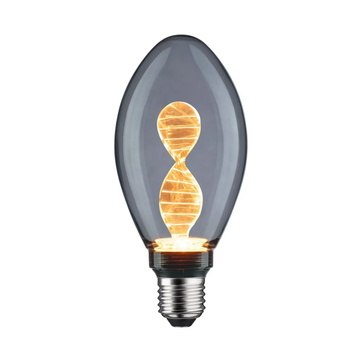 Paulmann 28883 LED Birne Helix E27 Inner Glow Edition 1800K Rauchglas