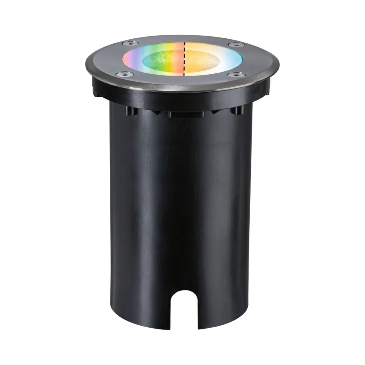 Paulmann 94845 LED Bodeneinbauleuchte Smart Home Zigbee Floor rund Eisen IP67 RGBW