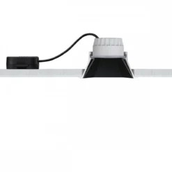 Paulmann 93129 LED Cole Coin Basisset eckig 3er-Set 2700K Schwarz Gold 3-Step-Dim IP44