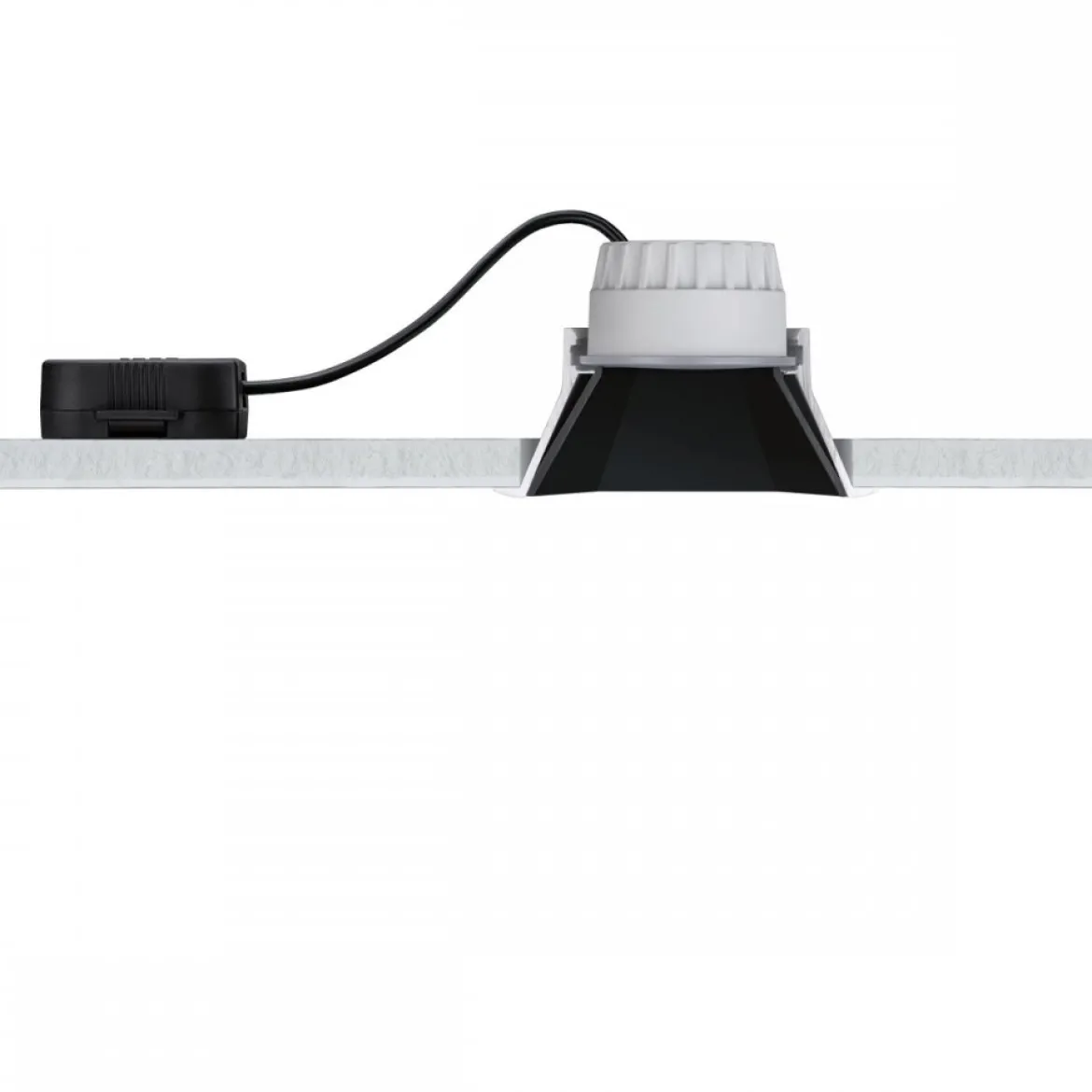 Paulmann 93130 LED Cole Coin Basisset eckig 3er-Set 2700K Weiß Gold 3-Step-Dim IP44