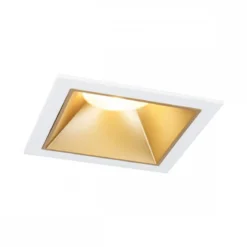 Paulmann 93130 LED Cole Coin Basisset eckig 3er-Set 2700K Weiß Gold 3-Step-Dim IP44