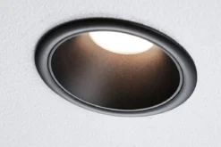 Paulmann 94869 LED Cole Coin Basisset 3er-Set 2700K schwarz 3-Step-Dim IP44