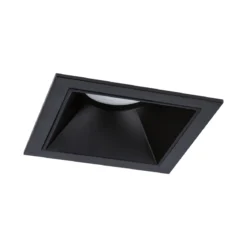 Paulmann 93127 LED Cole Coin Einbauleuchte eckig 2700K Schwarz 3-Step-Dim IP44