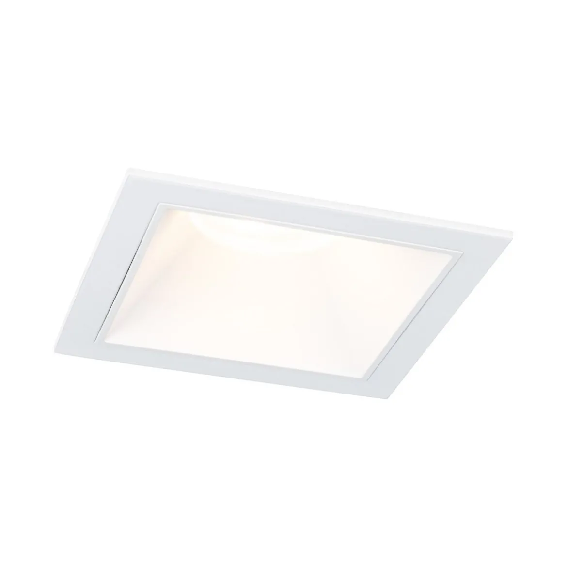 Paulmann 93128 LED Cole Coin Einbauleuchte eckig 2700K Weiß 3-Step-Dim IP44