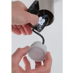 Paulmann 93106 LED Deckenleuchte Barrel eisen gebürstet