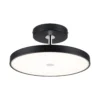 Paulmann 96781 LED Deckenleuchte Hildor Schwarz matt Chrom 2700K 3-Step-Dim