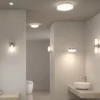 Paulmann 71078 LED Deckenleuchte Luena 25cm Glas Chrom 3000K IP44