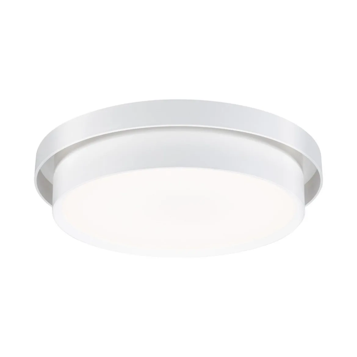 Paulmann 96779 LED Deckenleuchte Malik 28cm Weiss matt 2700K 3-Step-Dim