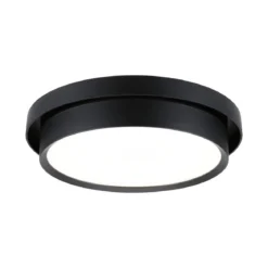 Paulmann 96780 LED Deckenleuchte Malik 28cm Schwarz matt 2700K 3-Step-Dim