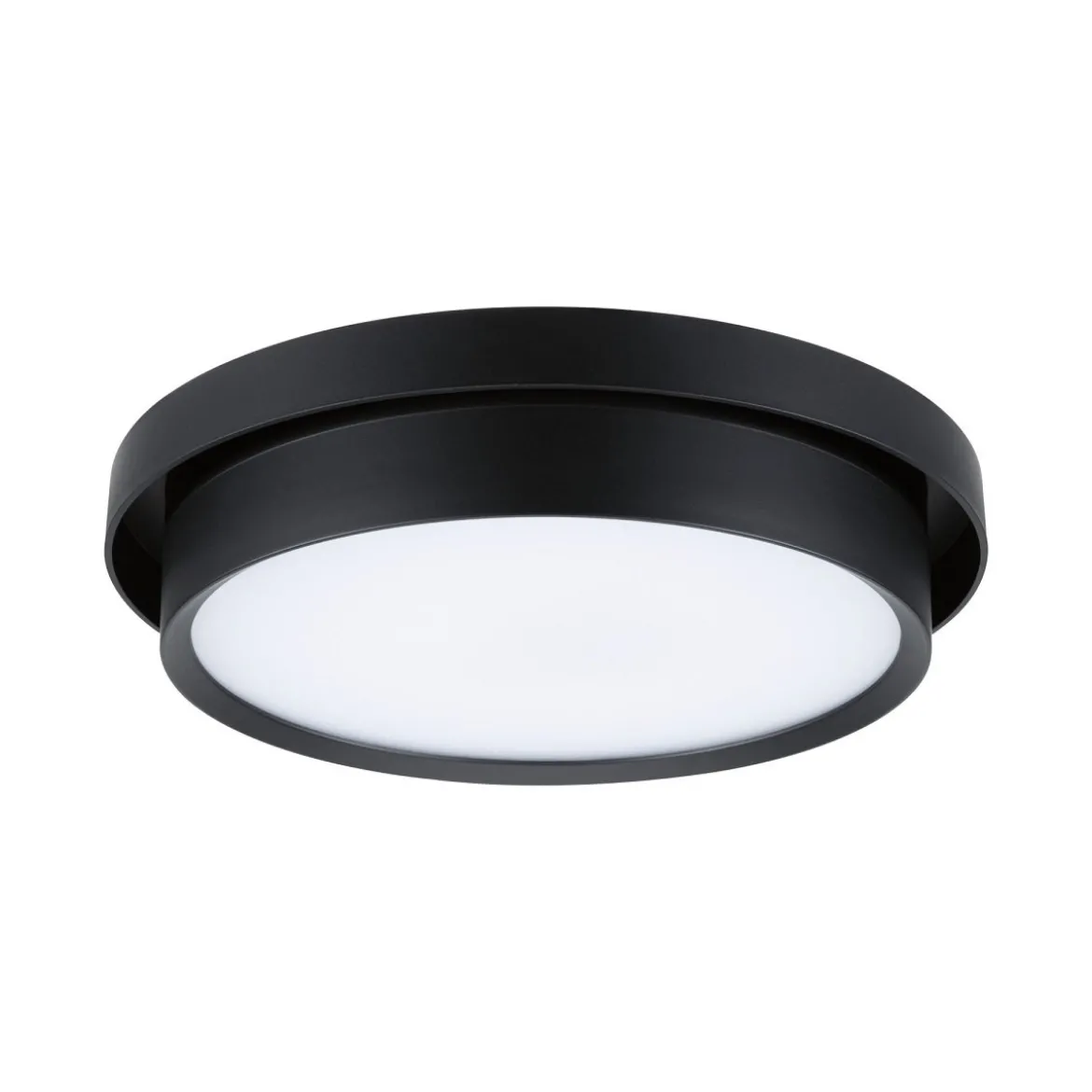 Paulmann 96780 LED Deckenleuchte Malik 28cm Schwarz matt 2700K 3-Step-Dim