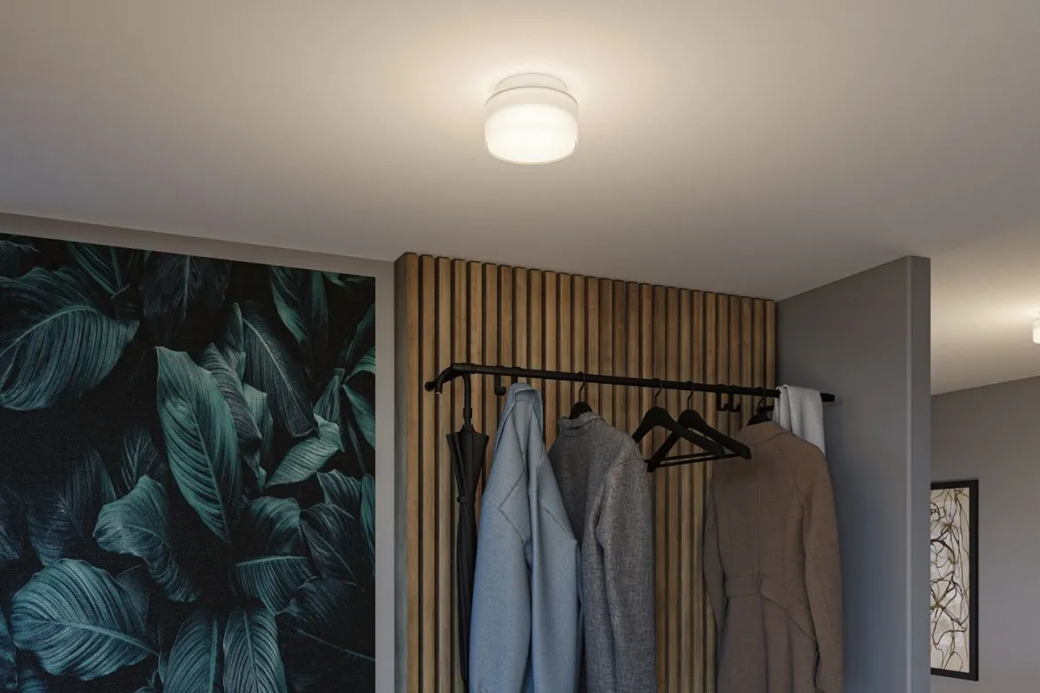 Paulmann 71081 LED Deckenleuchte Maro weiß rund 3000K IP44