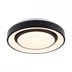 Paulmann 70544 LED Deckenleuchte Rainbow Regenbogeneffekt RGBW 375mm Schwarz Weiß