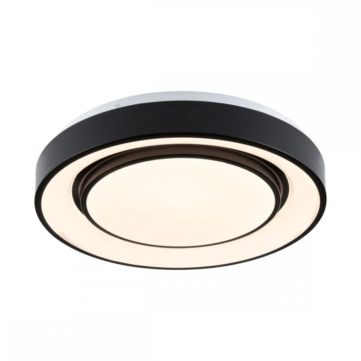 Paulmann 70544 LED Deckenleuchte Rainbow Regenbogeneffekt RGBW 375mm Schwarz Weiß
