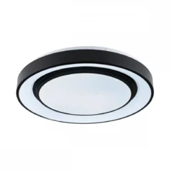 Paulmann 70545 LED Deckenleuchte Rainbow Regenbogeneffekt RGBW 475mm Schwarz Weiß