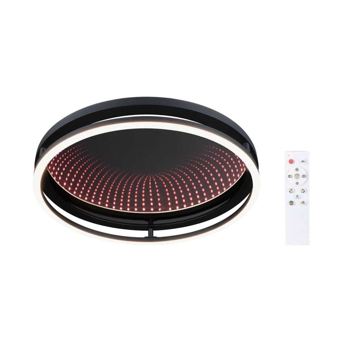Paulmann 71056 LED Deckenleuchte Spaceglow One RGB Tunable White dimmbar schwarz
