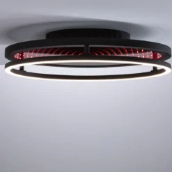 Paulmann 71056 LED Deckenleuchte Spaceglow One RGB Tunable White dimmbar schwarz