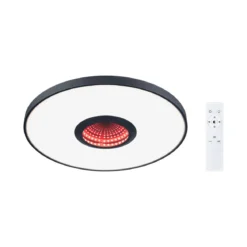 Paulmann 71038 LED Deckenleuchte Spaceglow Three RGB Tunable White dimmbar schwarz