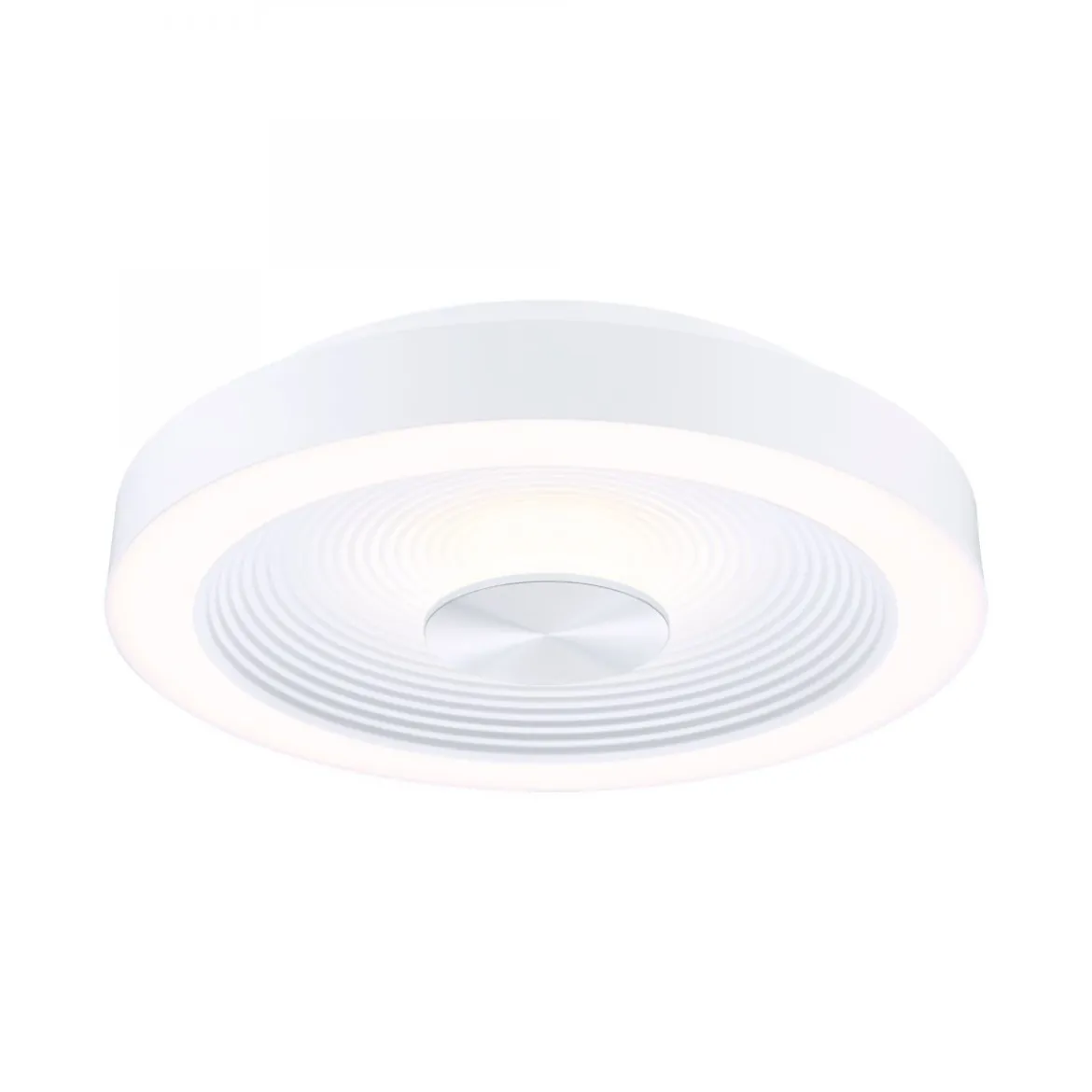 Paulmann 71177 LED Deckenleuchte Volea 3000K dimmbar Weiß Silber IP44