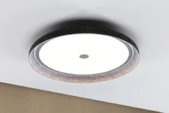 Paulmann 79981 LED Deckenleuchte Zarina 2700K 3400lm Filz anthrazit 3-Step Dim