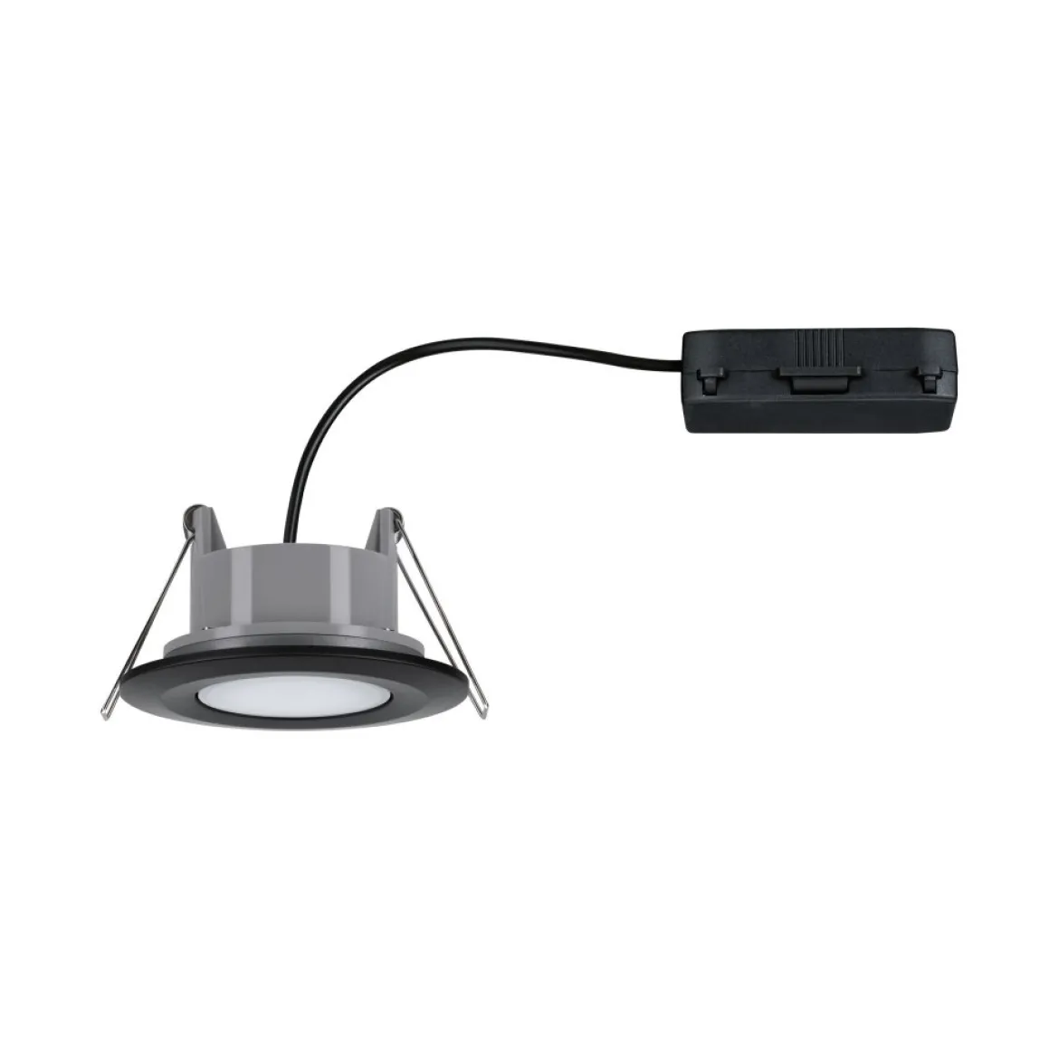 Paulmann 92461 LED Einbauleuchte Calla schwenkbar schwarz IP65