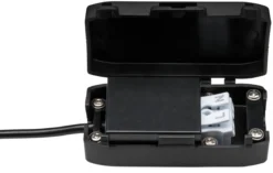 Paulmann 93082 LED Einbauleuchte Nova Plus Coin Basiset schwarz IP65 2700K