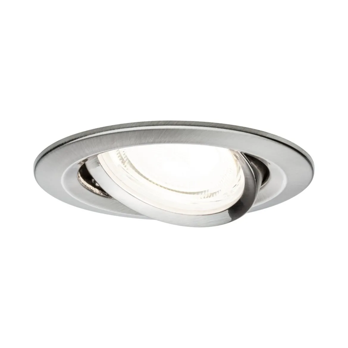 Paulmann 92454 LED Einbauleuchte Nova Coin Einzelleuchte rund 4000K Eisen