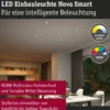 Paulmann 92435 LED Einbauleuchte Nova Coin 3er-Set Zigbee RGBW Alu gedreht