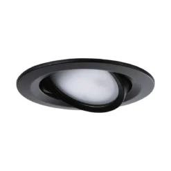 Paulmann 92437 LED Einbauleuchte Nova Coin 3er-Set Zigbee RGBW Schwarz matt
