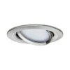 Paulmann 92439 LED Einbauleuchte Nova Coin Zigbee RGBW Eisen gebürstet