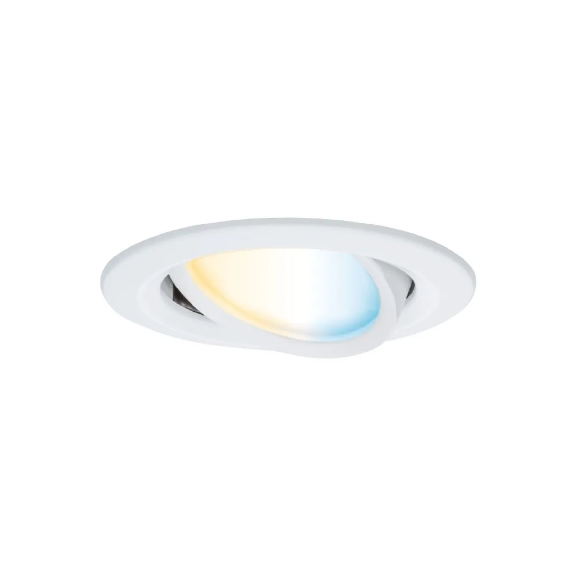 Paulmann 92440 LED Einbauleuchte Nova Coin 3er-Set Zigbee Tunable White Weiß matt