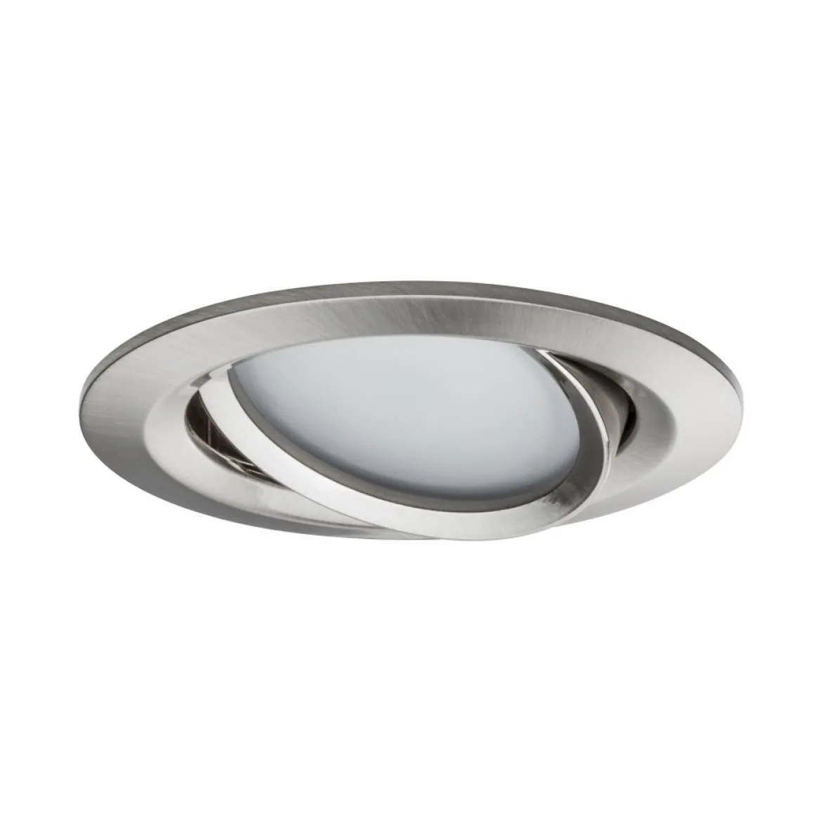 Paulmann 92441 LED Einbauleuchte Nova Coin 3er-Set Zigbee Tunable White Eisen gebürstet