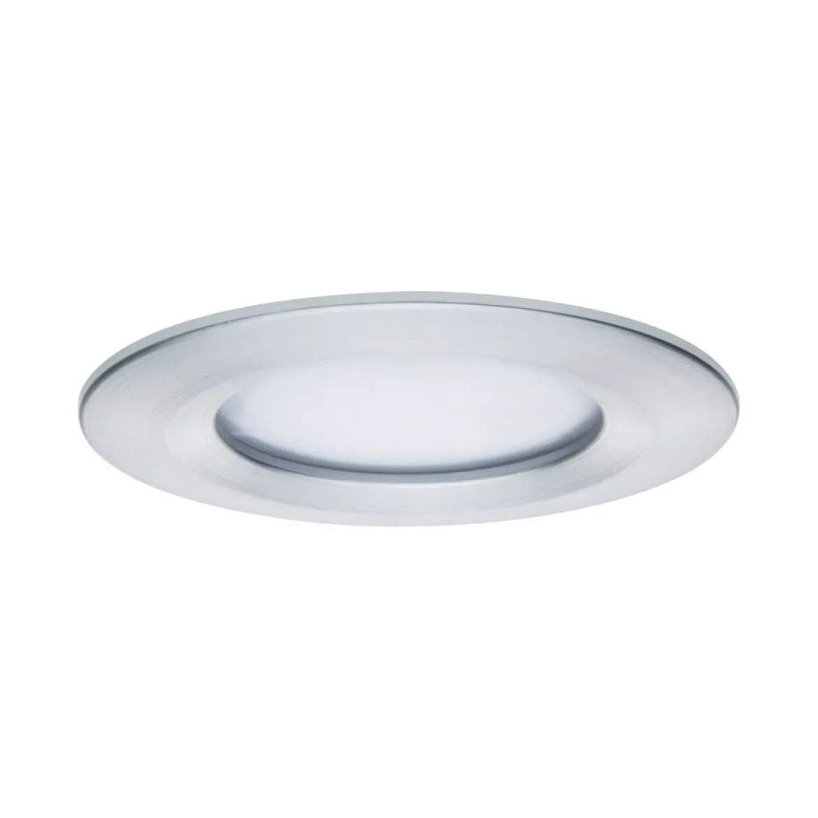 Paulmann 92444 LED Einbauleuchte Nova Coin 3er-Set Zigbee Tunable White Alu gedreht IP44