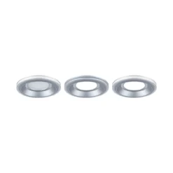 Paulmann 92249 LED Einbauleuchte Sormus 10 cm Einzelleuchte IP65 rund chrom