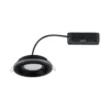 Paulmann 92251 LED Einbauleuchte Sormus 10cm Einzelleuchte IP65 rund schwarz
