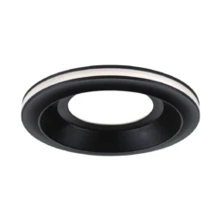 Paulmann 92251 LED Einbauleuchte Sormus 10cm Einzelleuchte IP65 rund schwarz