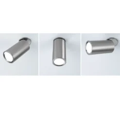 Paulmann 93090 LED Einbauleuchte Turnal rund 60 mm eisen gebürstet 3-Step-Dim