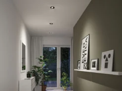 Paulmann 92258 LED Einbauleuchte White Select Aumus 3er-Set Schwarz 3 Step Dimmbar