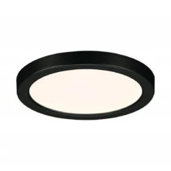 Paulmann 79960 LED Einbaupanel Areo VariFit IP44 rund 118mm Schwarz 3000K