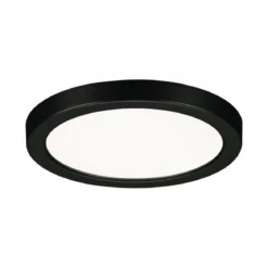 Paulmann 79962 LED Einbaupanel Areo VariFit IP44 rund 118mm Schwarz 4000K