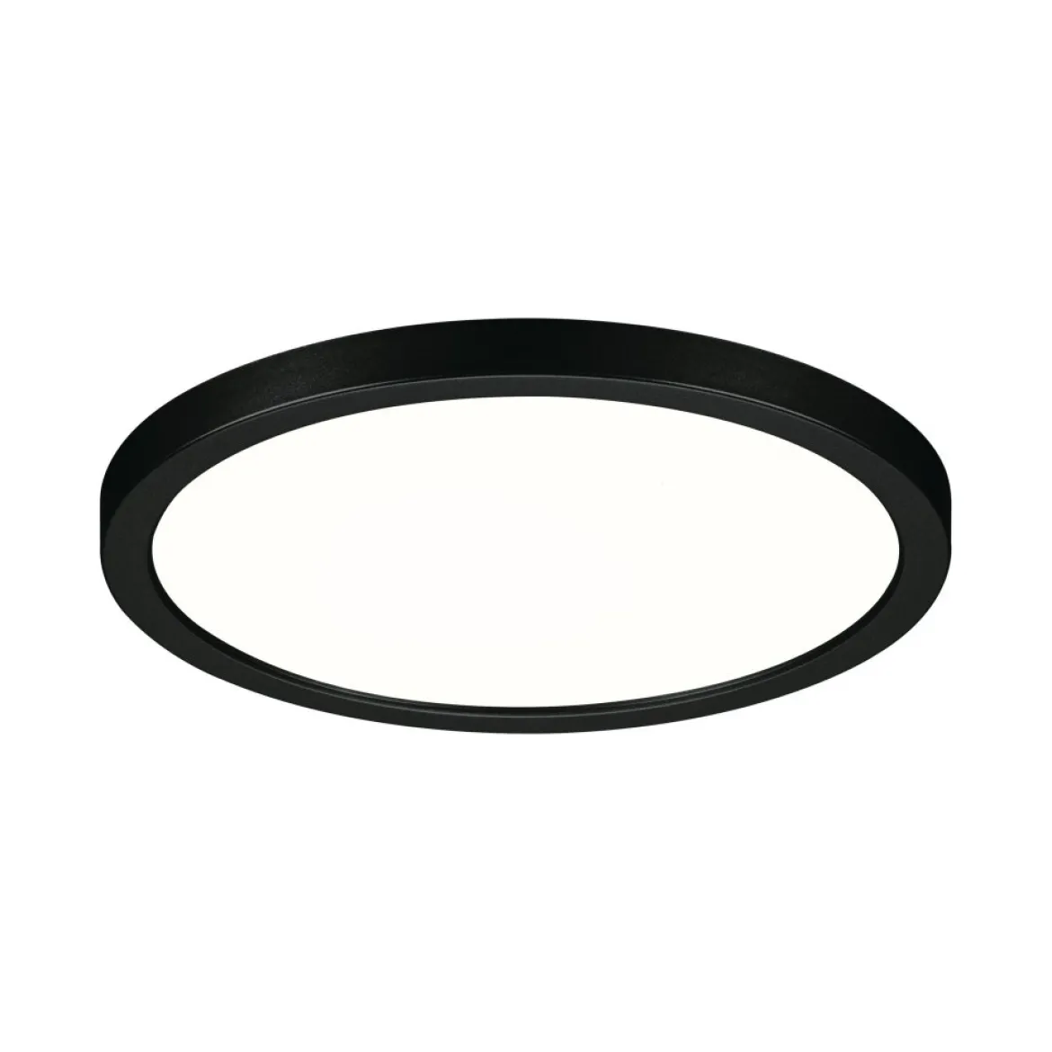Paulmann 79963 LED Einbaupanel Areo VariFit IP44 rund 175mm Schwarz 4000K