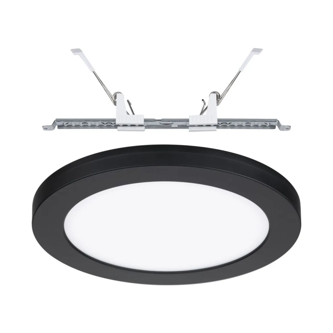 Paulmann 93097 LED Einbaupanel Cover-it rund 225mm 4000K schwarz