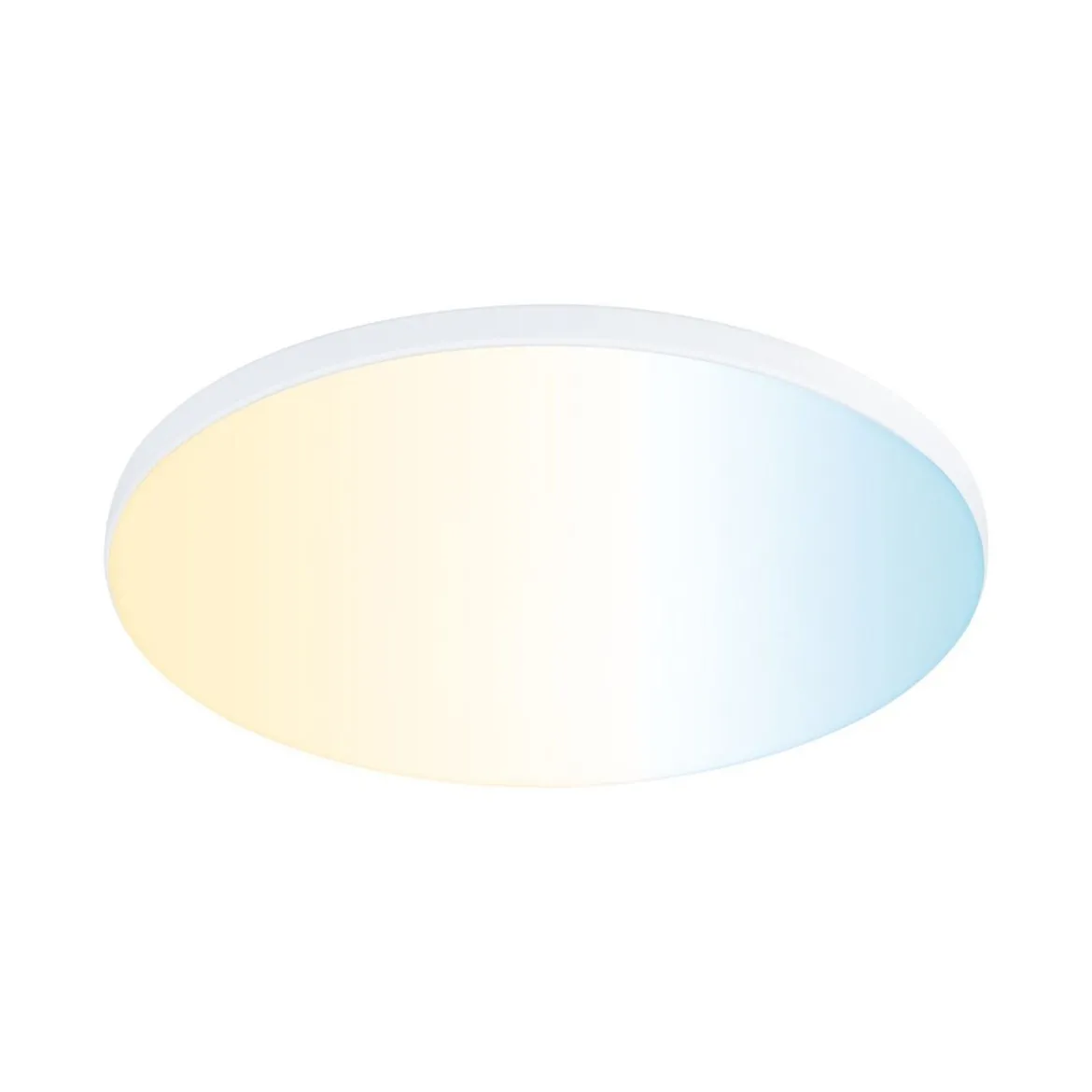 Paulmann 79956 LED Einbaupanel Smart Home Zigbee Veluna Edge IP44 160mm Tunable White